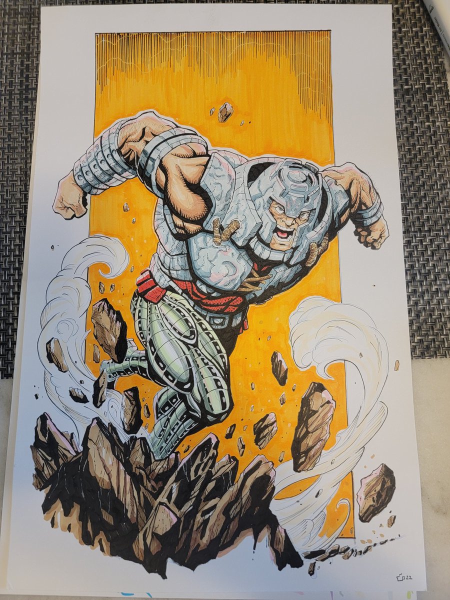 Hi Comicsgate. Been dealing with health issues that require more study. So if I owe you pages or sculpture just know I am in catch up mode and I'm not going any where.  God willing.  Here are two completed commissioned pieces. Enjoy.  If you need to contact me email is best.
