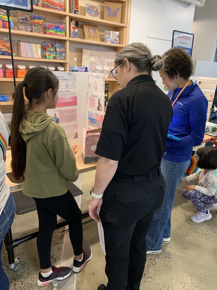 MontgomeryCo(MD)Fire (@mcfrs) on Twitter photo Captain Wirth trading her badge for a scorecard — just for the day.
<a href="/mcfrs/">MontgomeryCo(MD)Fire</a> honored to have this powerhouse judging the <a href="/KIDMuseumMD/">KID Museum</a> Innovation Expo STEM competition today.
From the judges: These kids have talent! This is going to be very difficult… Captain Wirth trading her badge for a scorecard — just for the day.
<a href="/mcfrs/">MontgomeryCo(MD)Fire</a> honored to have this powerhouse judging the <a href="/KIDMuseumMD/">KID Museum</a> Innovation Expo STEM competition today.
From the judges: These kids have talent! This is going to be very difficult…