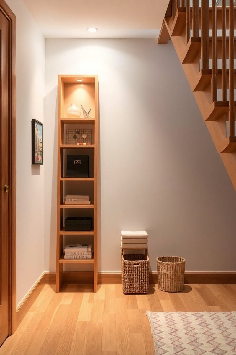 besuitedhome's tweet image. Use a storage ladder to maximize vertical space under stairs!

Check it out: besuitedhome.com/under-stair-st…

#VerticalStorage #SmartStorage