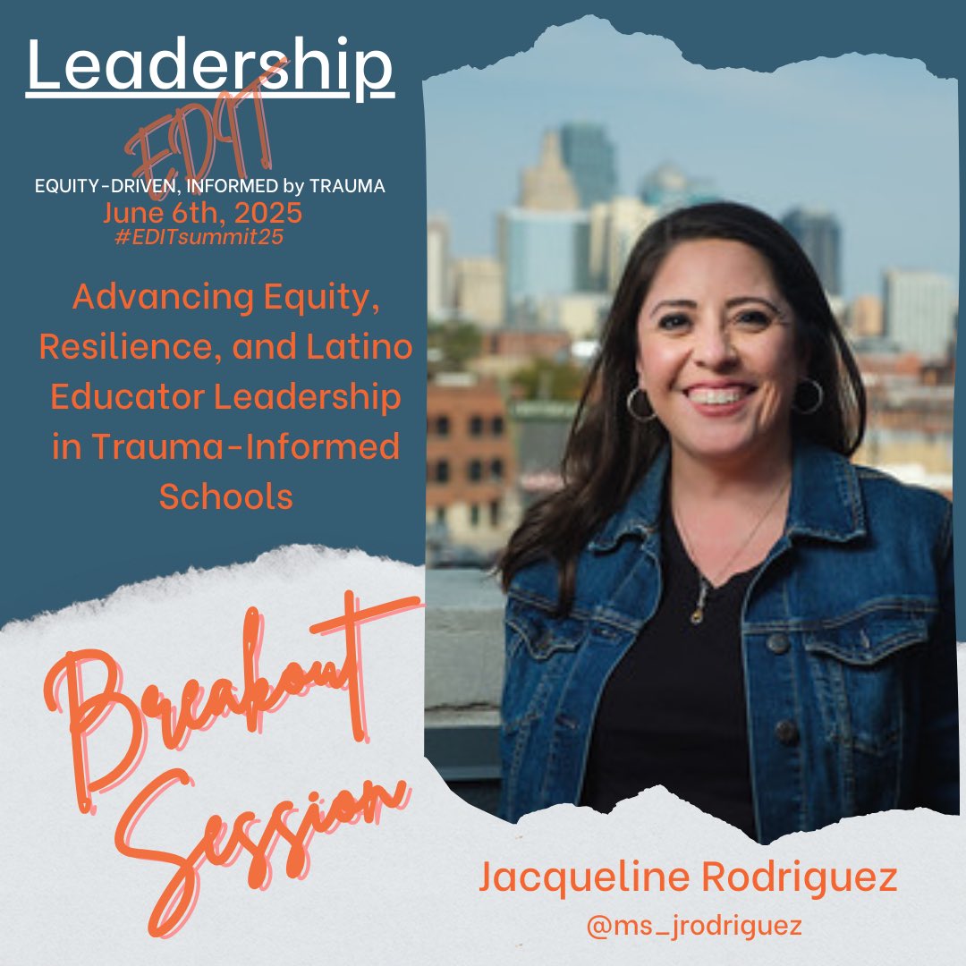 Dr. Jacqueline Rodriguez (@ms_jrodriguez) on Twitter photo The KCKPS Leadership EDIT Summit is right around the corner. I’m honored to be a presenter and looking forward to connecting! bit.ly/edit25 #EDITSummit25 The KCKPS Leadership EDIT Summit is right around the corner. I’m honored to be a presenter and looking forward to connecting! bit.ly/edit25 #EDITSummit25