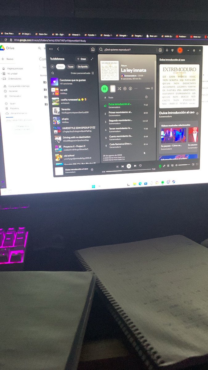 momento de asentar conocimientos