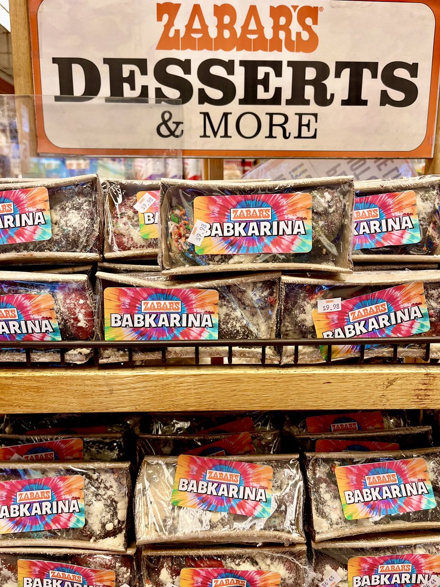 Where have I been?! On #Babkarina tour!! Didn’t you hear <a href="/ZabarsIsNY/">Zabar's</a> made <a href="/KarinaRykman/">Karina Rykman</a> her own Rainbow Babka called the BabKARINA?! It’s so damn good, y’all!!