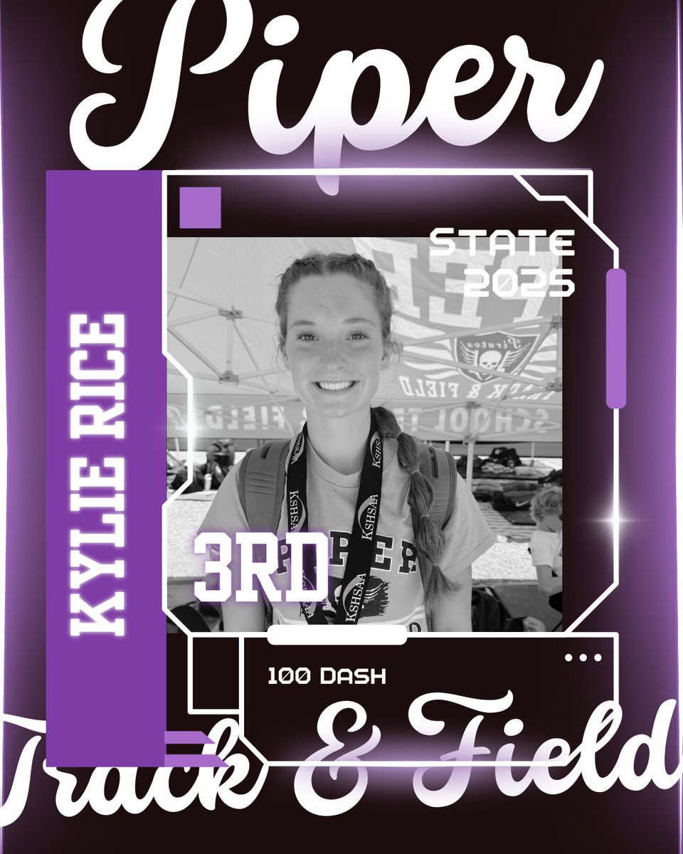 Kylie Rice ran a great 100m dash final in a very close race placing 3rd overall in the 5A State Championship. Congratulations Kylie on a fantastic race!