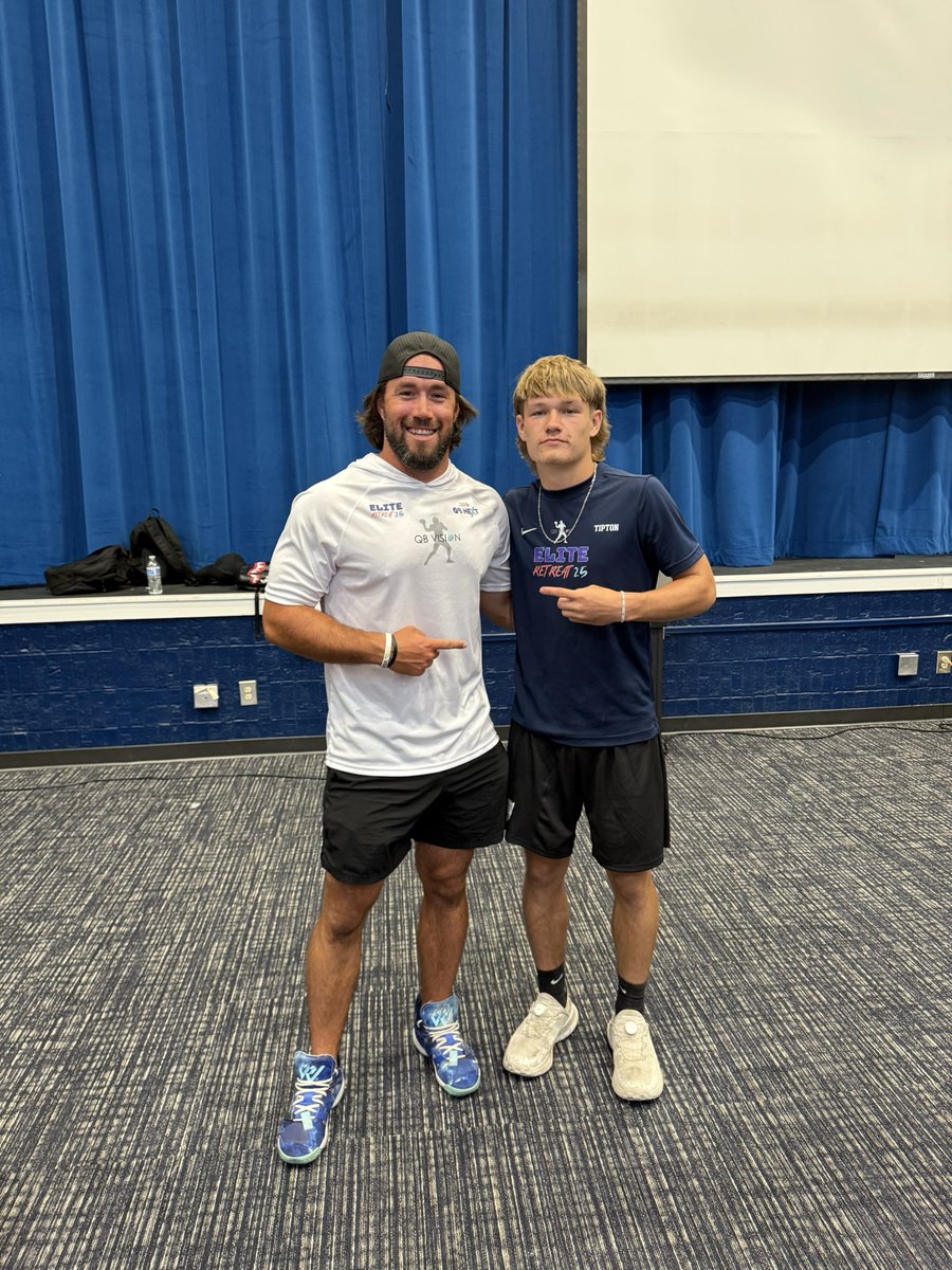 JT Tipton (@jttipton10) on Twitter photo Great weekend camping at QB Vision #EliteRetreat25 Super grateful for all the opportunities to get better and learn from the great QB Vision Staff!
<a href="/VisionQb/">QB Vision</a> <a href="/JDRoss91/">Joshua Ross | CSCS</a> <a href="/CoachGrowLHS/">Coach Ryan Grow</a> <a href="/TJW_Scout/">TJ Warner</a> <a href="/PrepRedzoneFL/">Prep Redzone Florida</a> <a href="/Andy_Villamarzo/">Andy Villamarzo</a> <a href="/LecantoF/">Lecanto Football</a> <a href="/QBHitList/">QBHitList.com</a> <a href="/qbmagazine1/">QB MAGAZINE</a> Great weekend camping at QB Vision #EliteRetreat25 Super grateful for all the opportunities to get better and learn from the great QB Vision Staff!
<a href="/VisionQb/">QB Vision</a> <a href="/JDRoss91/">Joshua Ross | CSCS</a> <a href="/CoachGrowLHS/">Coach Ryan Grow</a> <a href="/TJW_Scout/">TJ Warner</a> <a href="/PrepRedzoneFL/">Prep Redzone Florida</a> <a href="/Andy_Villamarzo/">Andy Villamarzo</a> <a href="/LecantoF/">Lecanto Football</a> <a href="/QBHitList/">QBHitList.com</a> <a href="/qbmagazine1/">QB MAGAZINE</a>