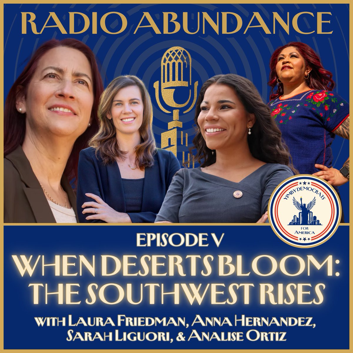 YIMBY Democrats for America 🇺🇸🗽 (@yimbydems) on Twitter photo Listen to Radio Abundance, by <a href="/YIMBYDems/">YIMBY Democrats for America 🇺🇸🗽</a>!
Our most recent episode features <a href="/RepFriedmanCA/">Rep. Laura Friedman</a> <a href="/LauraFriedmanCA/">Laura Friedman</a> <a href="/SenAnaliseOrtiz/">Sen. Analise Ortiz (@senanaliseortiz.bsky.social)</a> <a href="/AnnaHernandezAZ/">Anna Hernandez</a> & <a href="/SarahKLiguori/">Sarah Liguori</a>!
Official Website: yimbydemocrats.org/radioabundance
Apple Podcasts: podcasts.apple.com/us/podcast/rad…
Spotify: open.spotify.com/show/3BClM4Up0… Listen to Radio Abundance, by <a href="/YIMBYDems/">YIMBY Democrats for America 🇺🇸🗽</a>!
Our most recent episode features <a href="/RepFriedmanCA/">Rep. Laura Friedman</a> <a href="/LauraFriedmanCA/">Laura Friedman</a> <a href="/SenAnaliseOrtiz/">Sen. Analise Ortiz (@senanaliseortiz.bsky.social)</a> <a href="/AnnaHernandezAZ/">Anna Hernandez</a> & <a href="/SarahKLiguori/">Sarah Liguori</a>!
Official Website: yimbydemocrats.org/radioabundance
Apple Podcasts: podcasts.apple.com/us/podcast/rad…
Spotify: open.spotify.com/show/3BClM4Up0…