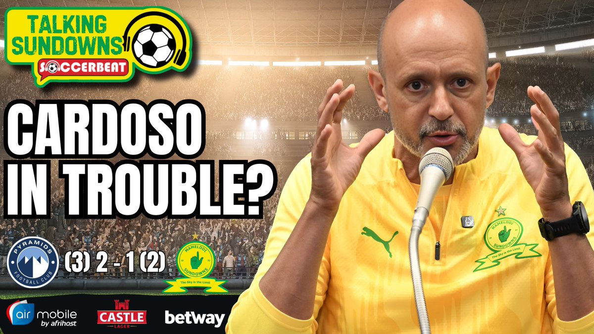 🚨 SUNDOWNS CAF FINAL REACTION 🚨

- Cardoso's future at Downs 👀
- How did Mothiba play and NOT Zwane?! 😳
- Downs fans FURIOUS 😡
- Pirates are better than Pyramids! 🧐 

Full episode: youtu.be/fc9Wu_Sz_Qs

#AirMobile #BetwayPrem #CastleLager