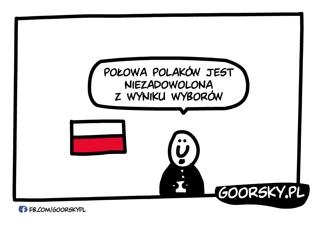 Wyniki wyborów 😎 #goorsky #humor #Wybory #wybory2025