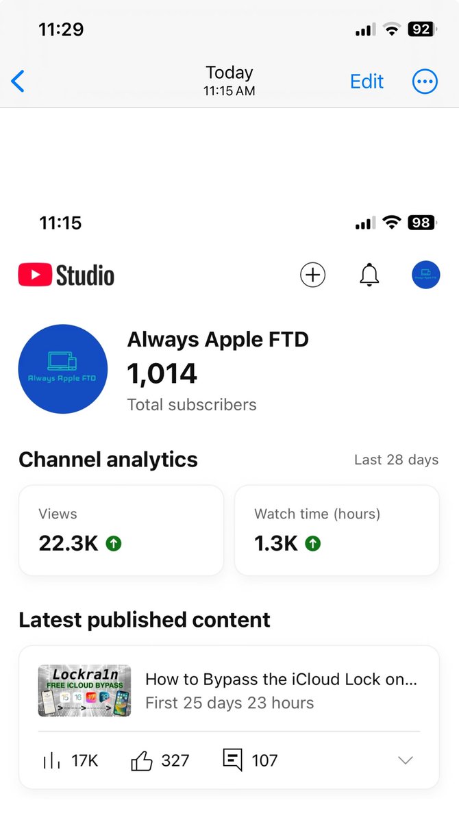 Always Apple FTD tweet media