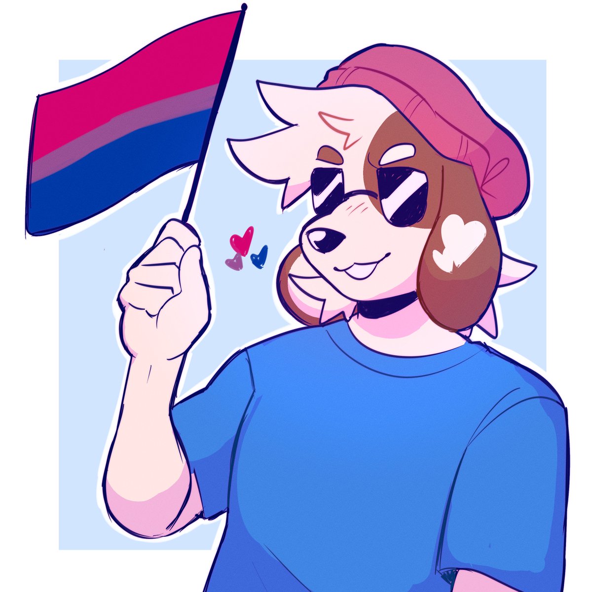 superjumprez's tweet photo. also this is technically part of the pride month bi stoney redraw tradition 4 years in a row now yaaayyy. Whatevar https://t.co/cm0WHci8b3