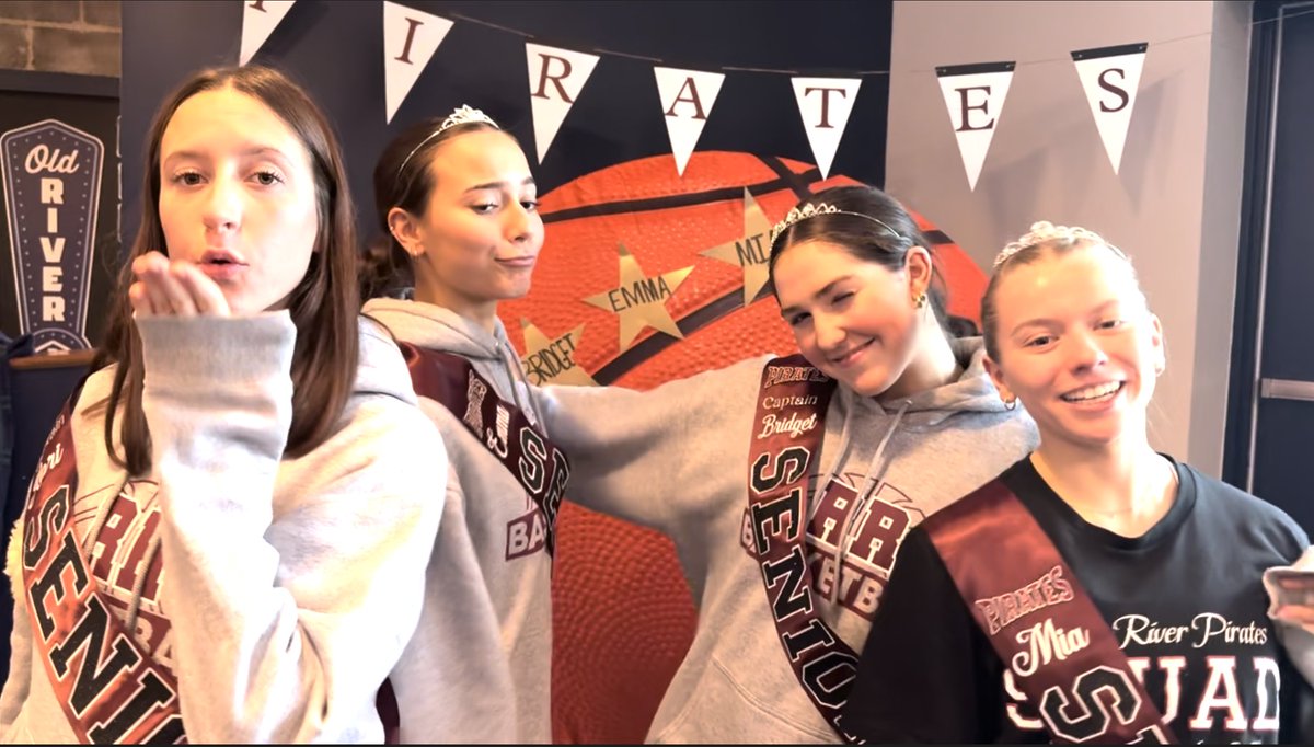rrhsgirlsbball1's tweet photo. "Don't be afraid to give up the good to go for the great." 
- John D. Rockefeller. Congratulations to our 4 Seniors on your GRADUATION DAY! Thank you for everything that you have done for our Rocky River Girls Basketball program &amp; our community! Congratulations Champs! #goBgr8 📸 https://t.co/V1WnsT05Ou
