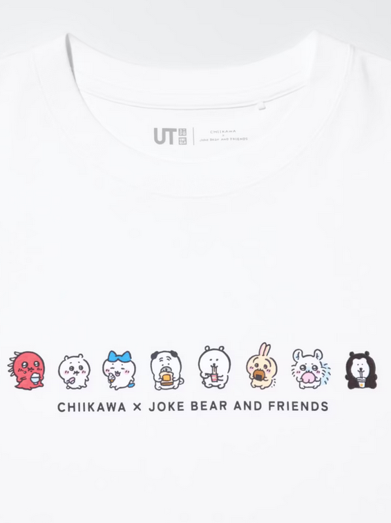 ユニクロ『ちいかわ × ナガノのくま』コラボの半袖Tシャツが2025年夏に