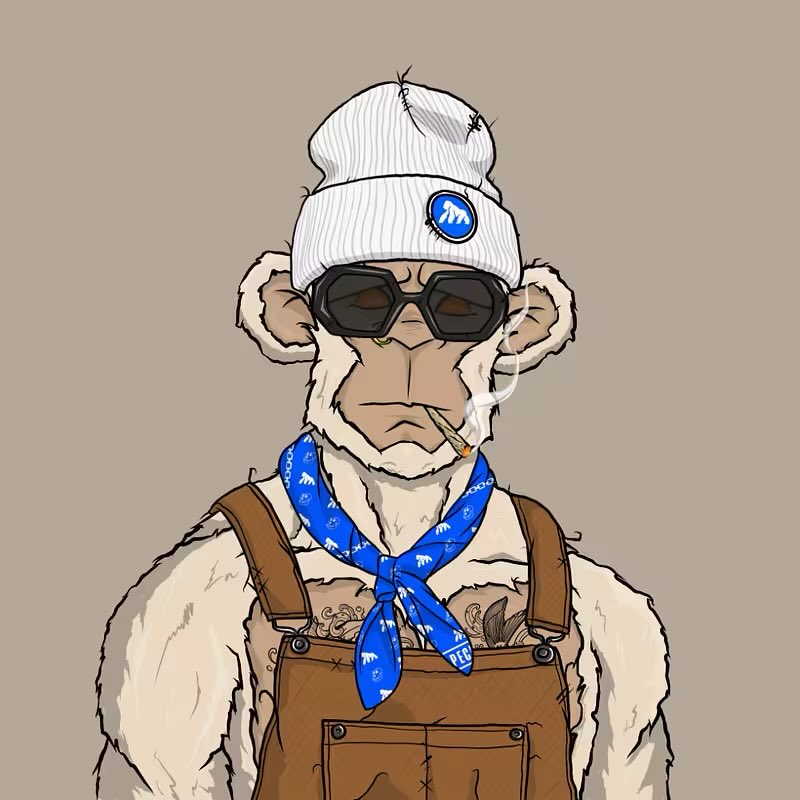 Just scooped my first <a href="/chumpzonape/">ChumpzOnApe</a> 

I dig the entire combo on this one. Very much Eggy. 

Shout out <a href="/KCMontero/">St. KC Montero | Founder | Saints | CHUMPZ 🦍</a> this art is 🤌

Also shout out <a href="/BeanieGangg/">BeanieGang</a>