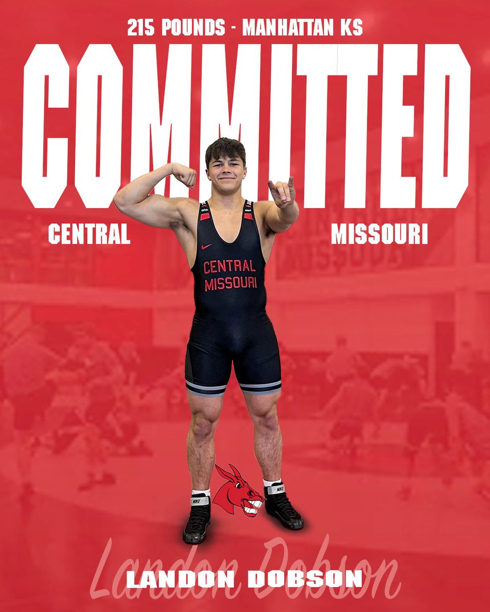 I am excited to announce that I will be continuing my wrestling and academic career at the University of Central Missouri!