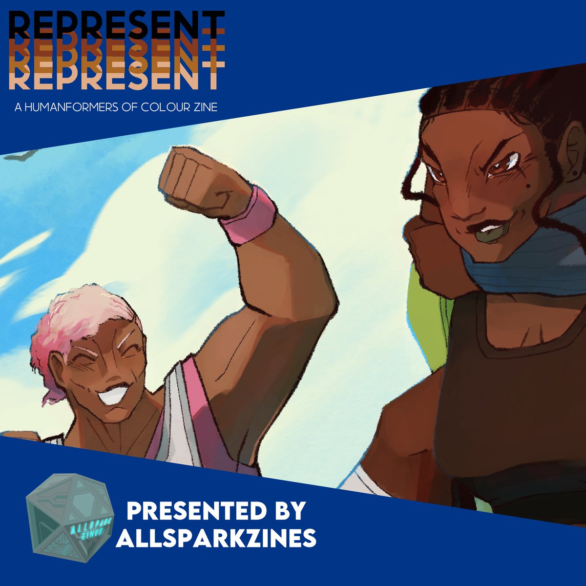 KuakKit's tweet image. The represent zine is now out and available! Profit made will be going to the Lebanese red cross, so please look into it if interested!! 💐