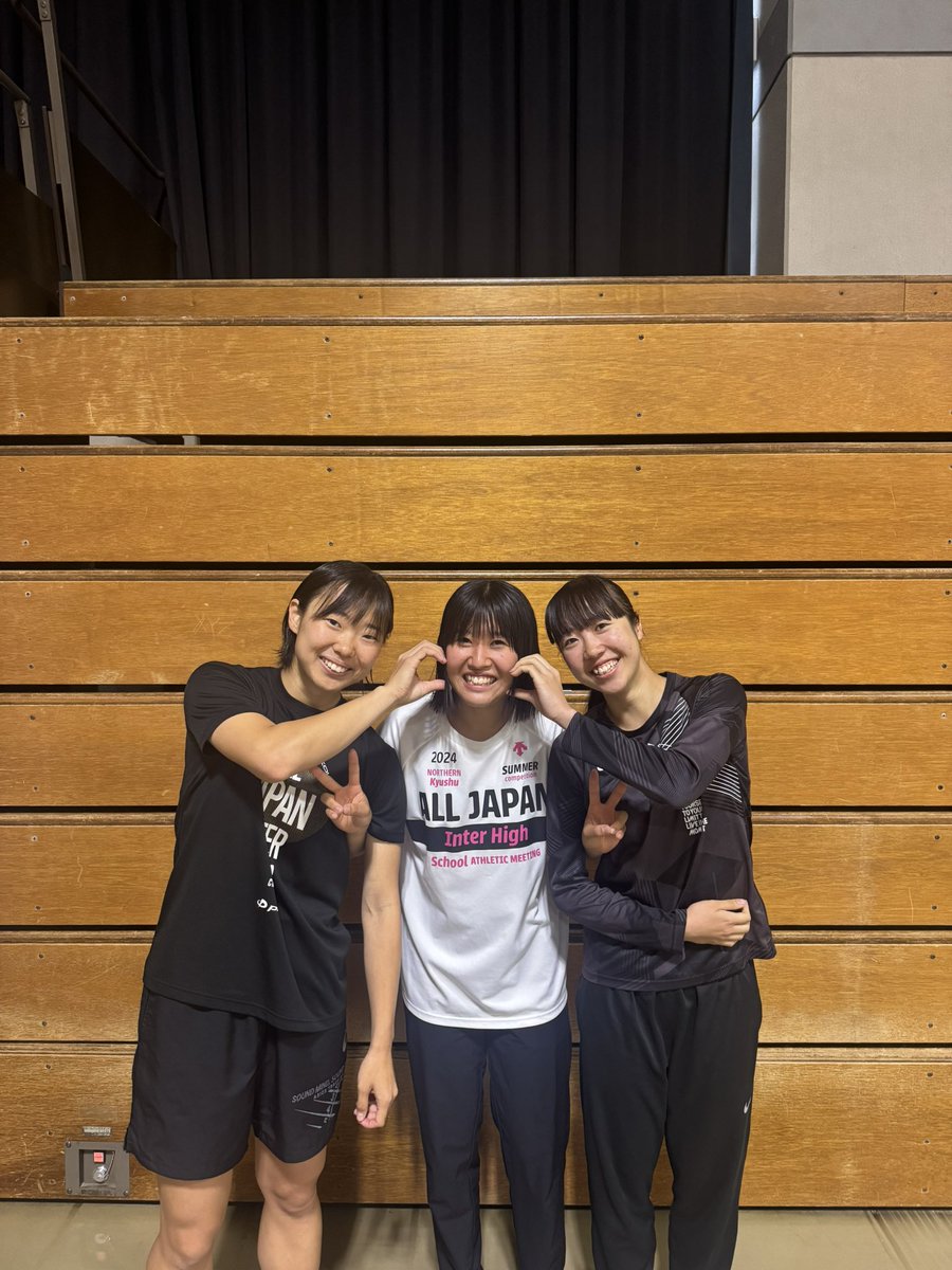 日本インカレ 本日は100mH、400mHの選手紹介です🌟🤍 100mH 左から 畑