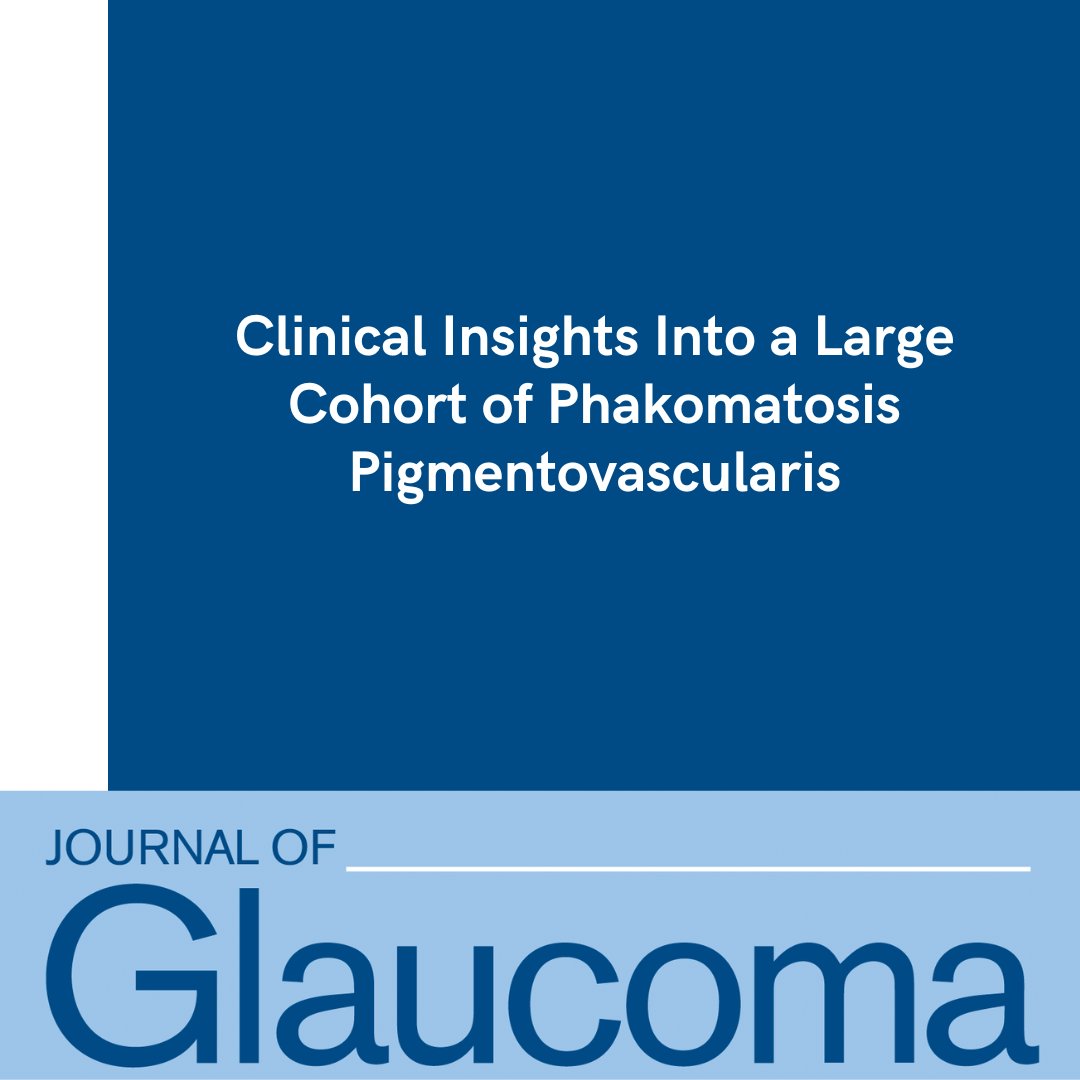 Journal of Glaucoma (@jogjournal) on Twitter photo NEW ARTICLE: “Clinical Insights Into a Large Cohort of Phakomatosis Pigmentovascularis” by Kolipaka, Molleti, Krishnamurthy et al.
Read more: bit.ly/4ksiZ3s
<a href="/WorldGlaucoma/">World Glaucoma Association (WGA)</a>
#JoG #JournalOfGlaucoma NEW ARTICLE: “Clinical Insights Into a Large Cohort of Phakomatosis Pigmentovascularis” by Kolipaka, Molleti, Krishnamurthy et al.
Read more: bit.ly/4ksiZ3s
<a href="/WorldGlaucoma/">World Glaucoma Association (WGA)</a>
#JoG #JournalOfGlaucoma