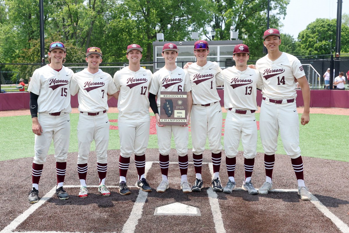 lizbrunson's tweet photo. The post-game photos with the plaque from the Central Regional Championship game with all the combos of players and families have been posted here: https://t.co/NmpiBrCeui @BaseballMaroons @maroonathletics https://t.co/3AMGwGUGah
