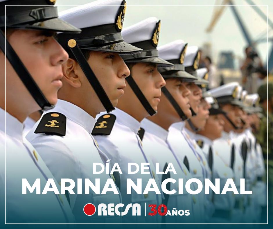 ⚓ 1 de junio | Día de la Marina Nacional

En RECSA reconocemos el trabajo incansable de quienes integran la Marina Nacional, guardianes del patrimonio marítimo de México.

Su labor es clave para el desarrollo industrial, pesquero, marítimo y comercial, además de la defensa de
