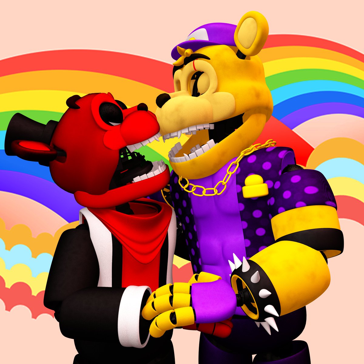 ahora es el mes del amor, díganle NO al odio,o algo asi,no se en que mes vivo.