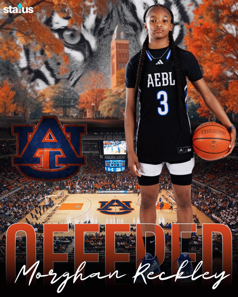 Morghan Reckley (@itsmorghan_03) on Twitter photo I am blessed to have been re-offered by <a href="/AuburnWBB/">Auburn Women's Basketball</a> after a great conversation with <a href="/LarryVickersAU/">Larry Vickers</a> #gotigers #agtg #blessed #m03 I am blessed to have been re-offered by <a href="/AuburnWBB/">Auburn Women's Basketball</a> after a great conversation with <a href="/LarryVickersAU/">Larry Vickers</a> #gotigers #agtg #blessed #m03