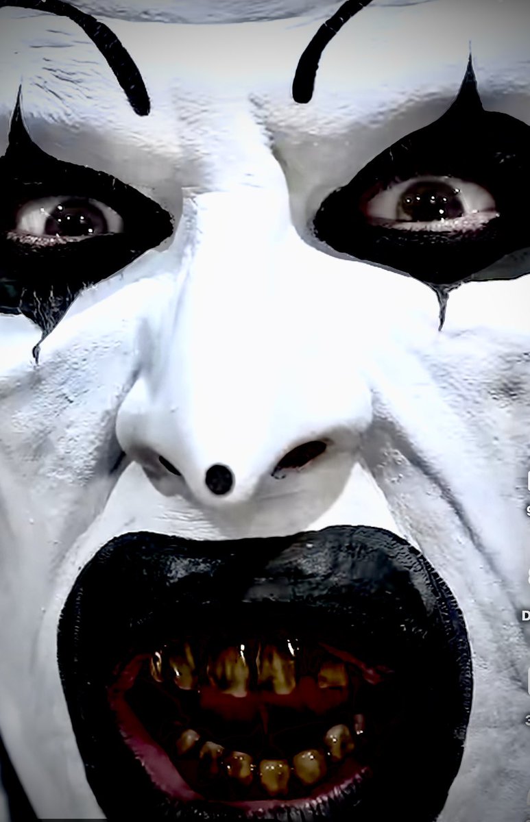 MitchellHell2's tweet image. #ArtTheClown🃏#DavidHThornton 
—transformation 
@terrifier_fans @DHTART3 
#horrorgenre🏴‍☠️#horrormovies 
#Terrifier🎭#halloweenfans🎃 
🎥
youtube.com/shorts/MU2mDbC…🧬 

youtu.be/Fy_pYW2O2w0?fe…🎧