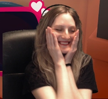 spookysxe's tweet photo. Me every time @LauraBaileyVO speaks in @DateEverything https://t.co/O5AtOhz3Hs