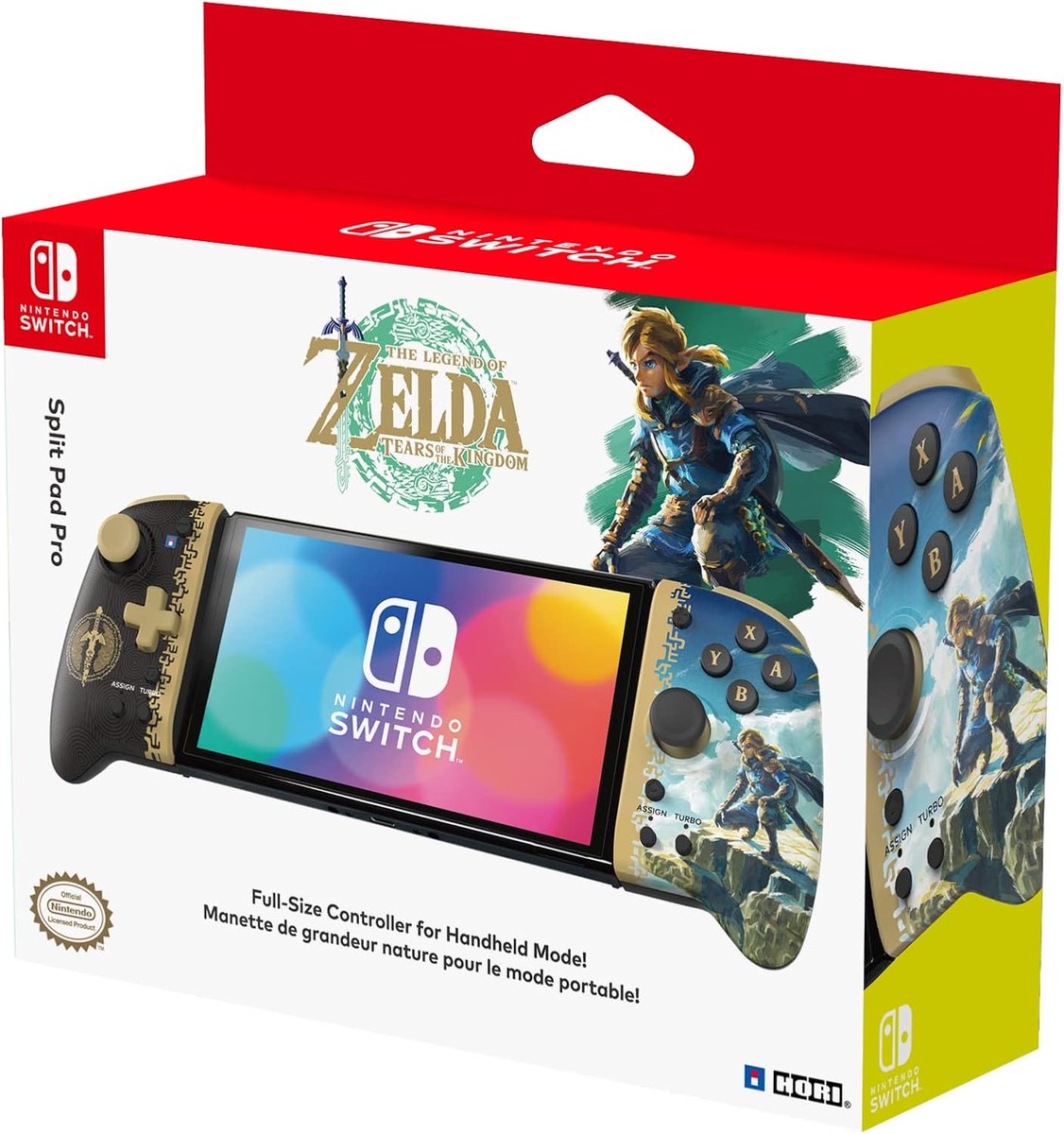 NINtheorist's tweet image. 🏷️ #Oferta #HotSale | HORI - Split Pad Pro (Zelda Tears of the Kingdom) para Nintendo Switch a $1,242.35 MXN, en amazon: ⤵️
amzn.to/4kHTrif #ad