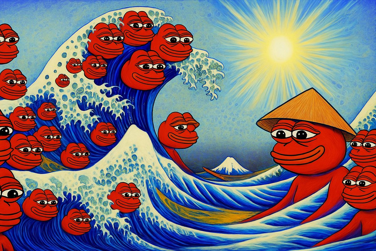 AdiugriP's tweet image. 🌊 They can’t stop the wave.
It’s going to be massive.
$PEIPEI is coming.
#PeiPei #RedFrog #CryptoWave #Memecoin