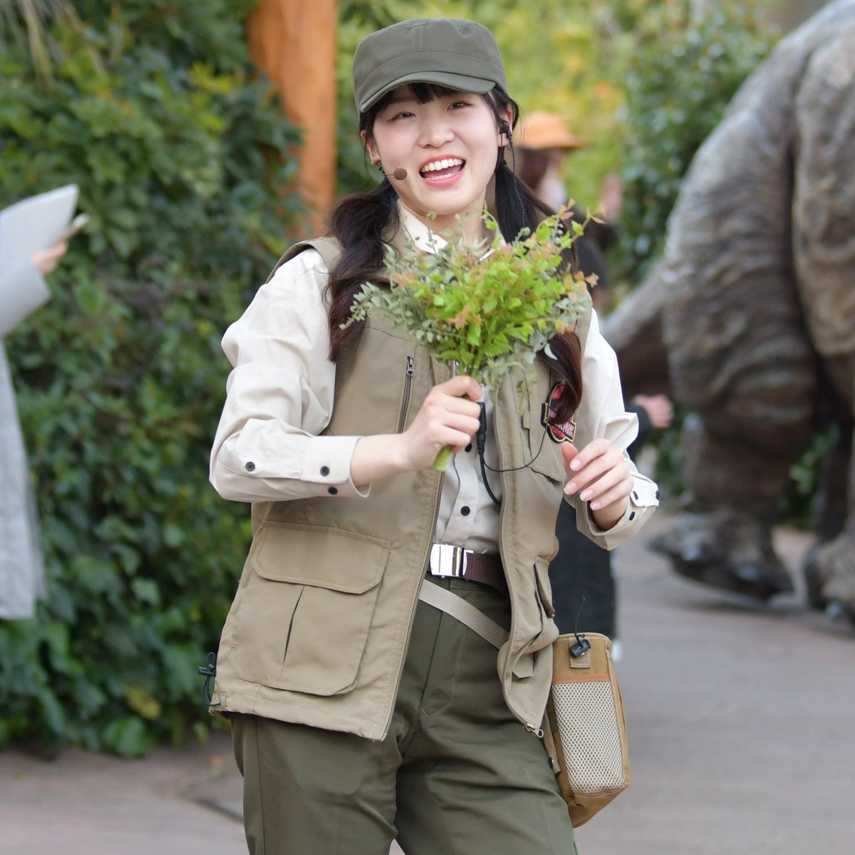 大興奮の「ジュラシック・ワールド」の世界を心から満喫しています