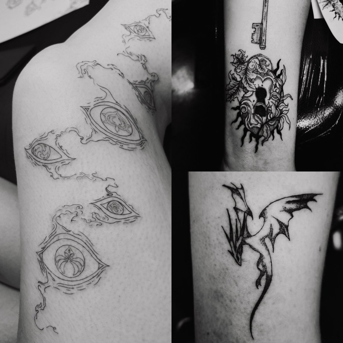 i got some tattoos this week 🌱