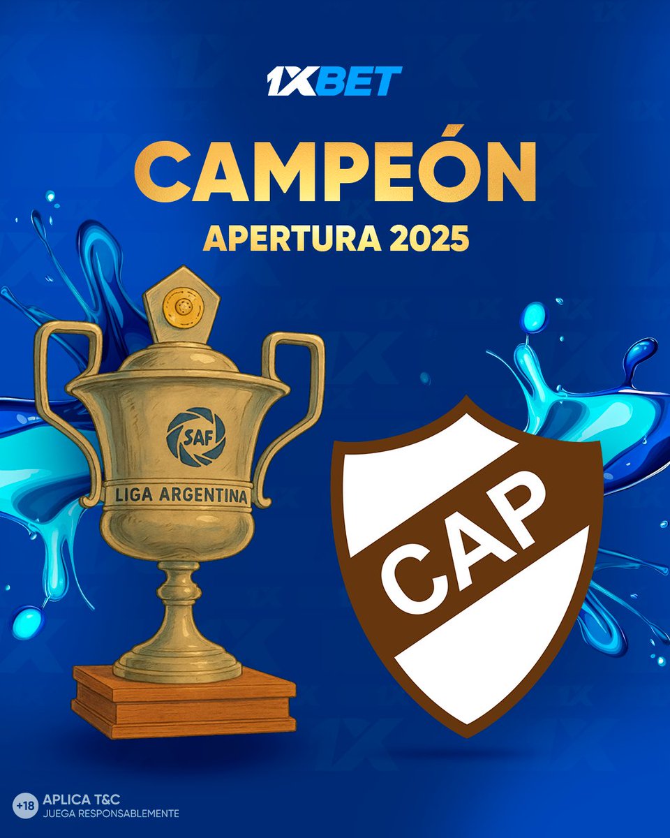 ¡#Platense campeón! 🏆

El Calamar derrotó 1-0 a #Huracan y hace historia quedándose con el #Apertura2025, el primer título de su historia 👏

¿Tienen pasaporte al día en Saavedra y Vicente López? ✈️