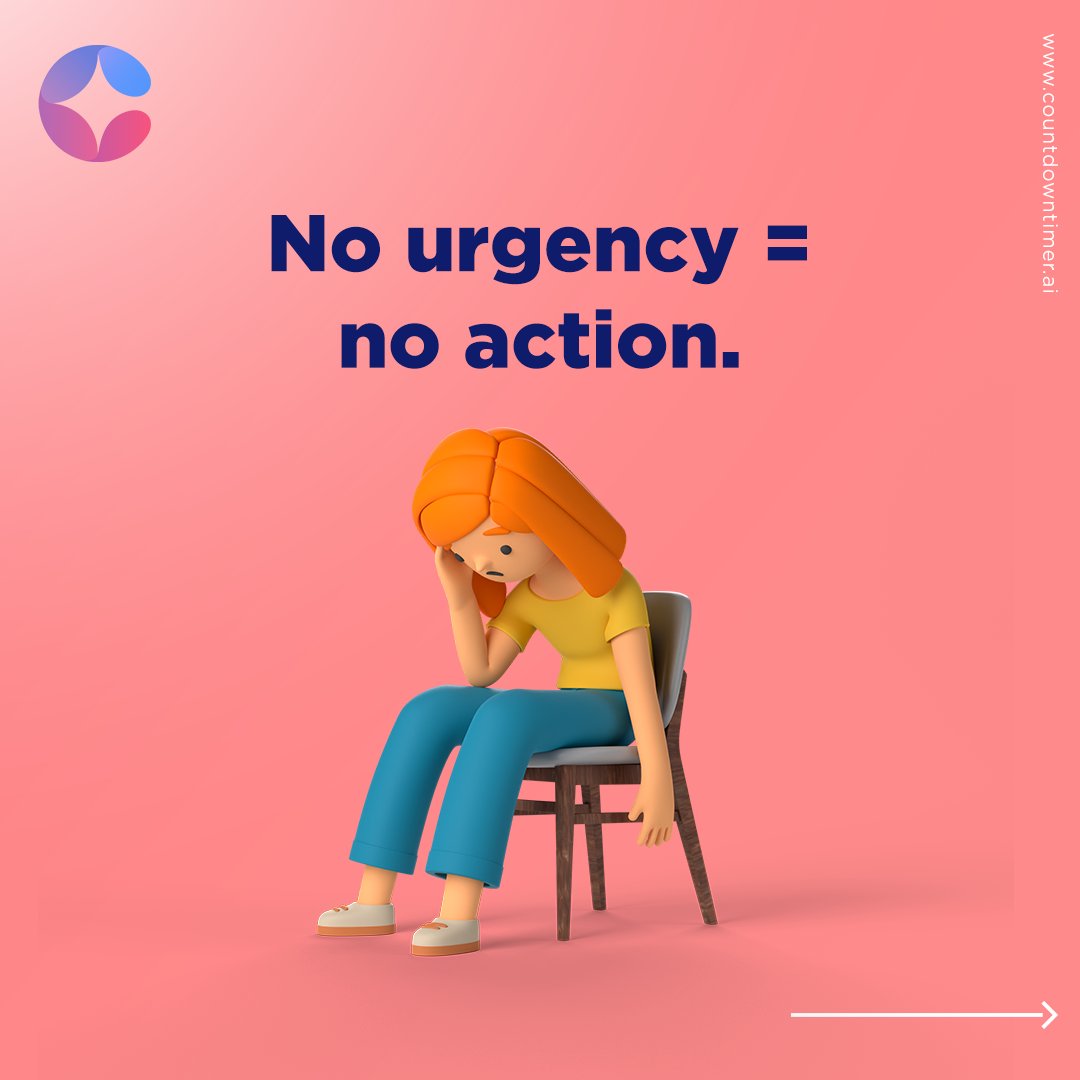 Countd0wnTimer's tweet image. She launched her offer. Solid product. Great funnel. But… silence.
No urgency = no action.
Then she found CountdownTimer.ai.
Now every lead gets a real, personal deadline.
They clicked. They bought.
✨ Urgency changes everything.
👉 Try it free.