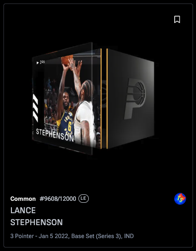 bumsterNFT's tweet photo. I'm giving away a @StephensonLance @NBATopShot debut moment.
#NBATopShot #TopShotDebut

1⃣ follow
2⃣ like and retweet
3⃣ comment with your NBA Top Shot username

ends June 6th at 10:30 PM ET https://t.co/QEY7xsaU36