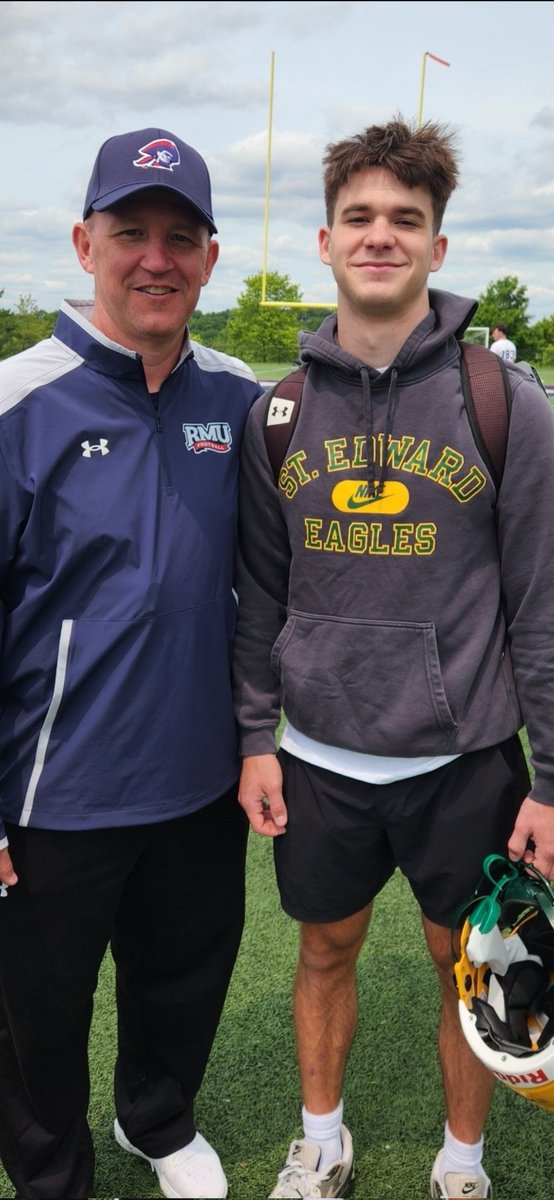 Jonny Evanchick (@jonnyevanchick) on Twitter photo Had a great day at <a href="/RMU_Football/">RMU Football</a> Camp working with <a href="/Coach_Troy_R/">Troy Rothenbuhler</a> and the rest of the staff. Appreciate the opportunity to compete and the conversation afterward.
<a href="/SEHS_FOOTBALL/">St. Edward Football</a> <a href="/EDSstrength/">St Edward Eagle Power</a> <a href="/CoachAuggie/">Auggie Promersberger</a> <a href="/BradMaendler/">Brad Maendler</a> <a href="/BDPRecruiting/">Bryan Payton</a> <a href="/neohiohsfb/">NE Ohio HSFB</a> Had a great day at <a href="/RMU_Football/">RMU Football</a> Camp working with <a href="/Coach_Troy_R/">Troy Rothenbuhler</a> and the rest of the staff. Appreciate the opportunity to compete and the conversation afterward.
<a href="/SEHS_FOOTBALL/">St. Edward Football</a> <a href="/EDSstrength/">St Edward Eagle Power</a> <a href="/CoachAuggie/">Auggie Promersberger</a> <a href="/BradMaendler/">Brad Maendler</a> <a href="/BDPRecruiting/">Bryan Payton</a> <a href="/neohiohsfb/">NE Ohio HSFB</a>