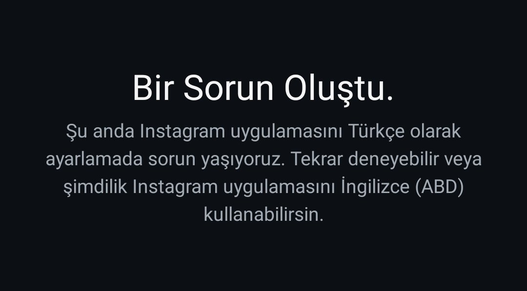 dış mihrakların oyunu. bize ingilizce'yi dayatmaya çalışıyorlar.