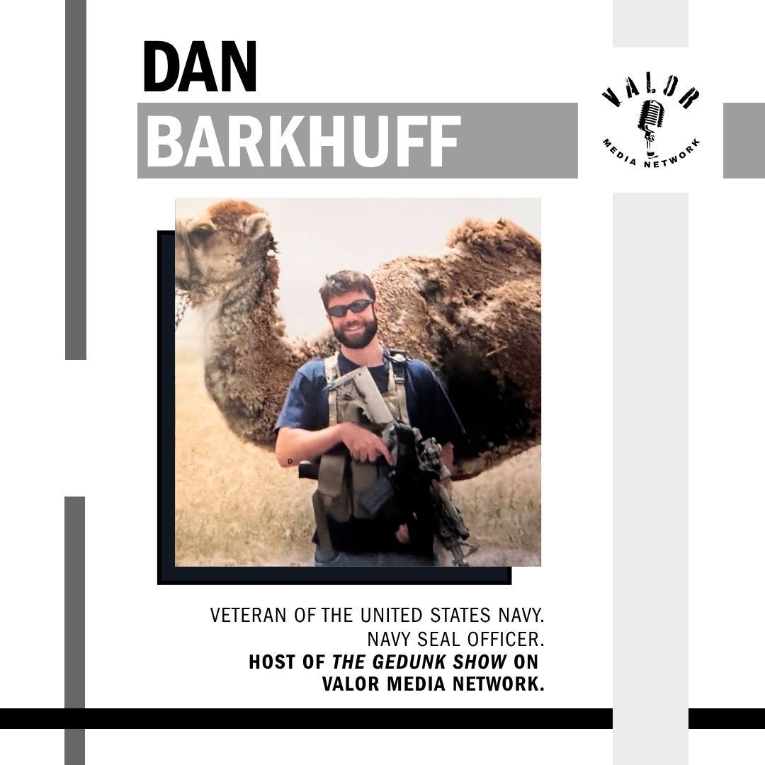 Valor Media Network (@valormedianet) on Twitter photo 🎙️Host Spotlight🌟 Meet Dr. Dan Barkhuff, co-host of <a href="/thegedunkshow/">The Gedunk Show</a>.
Dan served as a Navy SEAL with multiple combat deployments before becoming an ER doctor. He founded <a href="/VetsForRL/">Veterans For Responsible Leadership</a> to hold public officials to the same standards he lived by in uniform.
Now, he brings that same 🎙️Host Spotlight🌟 Meet Dr. Dan Barkhuff, co-host of <a href="/thegedunkshow/">The Gedunk Show</a>.
Dan served as a Navy SEAL with multiple combat deployments before becoming an ER doctor. He founded <a href="/VetsForRL/">Veterans For Responsible Leadership</a> to hold public officials to the same standards he lived by in uniform.
Now, he brings that same