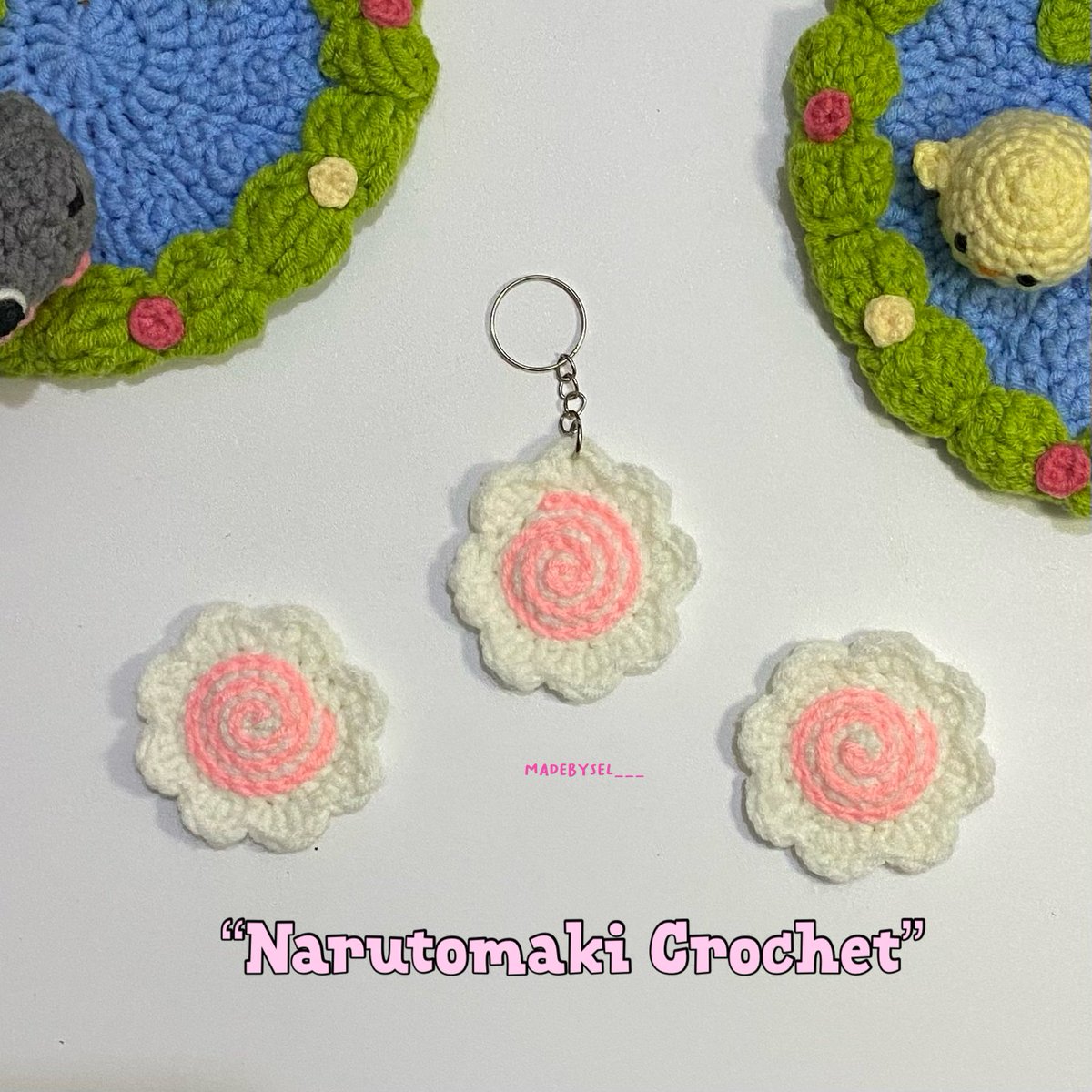 28Grisella's tweet photo. @autheumns Hai kak aku jual crochet keychain/bagcharm nih💘
🏷️ Price: 
- cheese dumpling ꒰ 23.500 ꒱
- dango ꒰ 26.000 ꒱
- omurice ꒰ 15.000 ꒱
- narutomaki ꒰ 10.500 ꒱
🍊Order : [https://t.co/smiJa1xcFt] https://t.co/DvVGcWeyX3