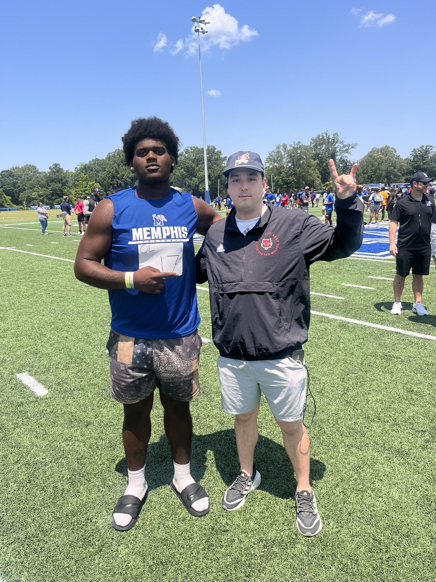 Semaj “SMG” Gurley⭐️ (@semajgurleyy) on Twitter photo After a great conversation with <a href="/CoachRyanFavre/">Ryan Favre</a> I am blessed to receive my 3rd D1 offer from Arkansas state !!!
<a href="/ALPrepStars/">ALPrepStars</a> <a href="/PrepRedzoneAL/">Prep Redzone Alabama</a> <a href="/AL7AFootball/">Alabama7AFootball</a> <a href="/RecruitsAlabama/">Alabama Recruits</a> <a href="/AStateFB/">Arkansas State Football</a> <a href="/GrissomTigers/">Grissom Football</a> <a href="/RecruitGrissom/">Grissom Recruits</a> After a great conversation with <a href="/CoachRyanFavre/">Ryan Favre</a> I am blessed to receive my 3rd D1 offer from Arkansas state !!!
<a href="/ALPrepStars/">ALPrepStars</a> <a href="/PrepRedzoneAL/">Prep Redzone Alabama</a> <a href="/AL7AFootball/">Alabama7AFootball</a> <a href="/RecruitsAlabama/">Alabama Recruits</a> <a href="/AStateFB/">Arkansas State Football</a> <a href="/GrissomTigers/">Grissom Football</a> <a href="/RecruitGrissom/">Grissom Recruits</a>