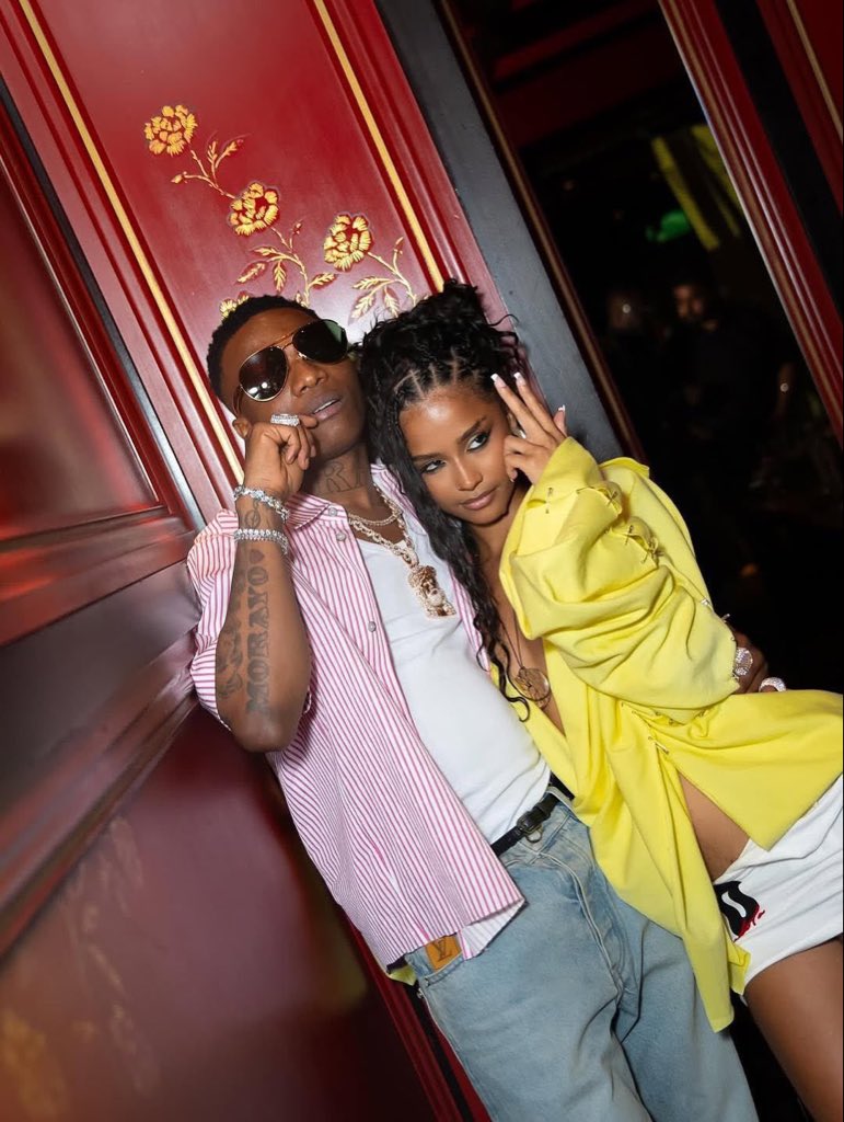 itzbasito's tweet photo. Wizkid and Tyla 🥵 https://t.co/o95gxcOwjo