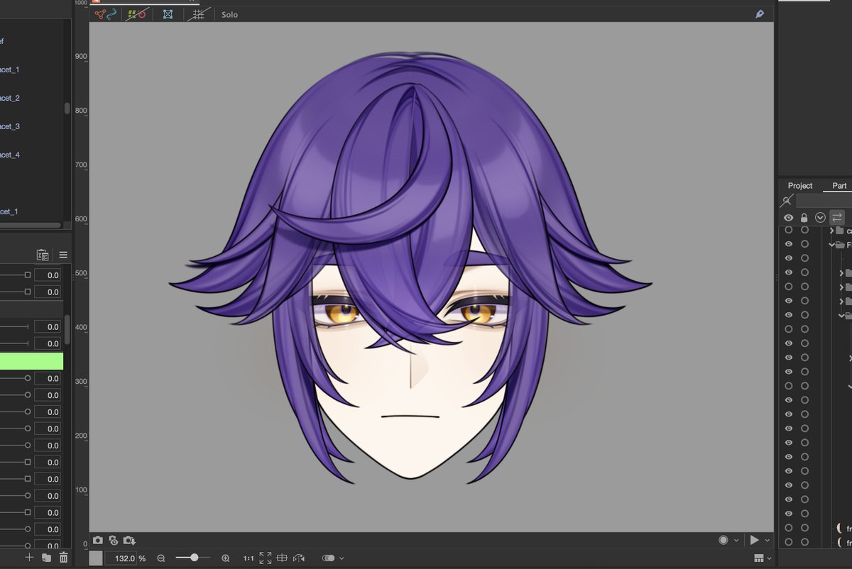 pankochuu's tweet image. we&apos;re cooking 🤌

on the purple app 💜