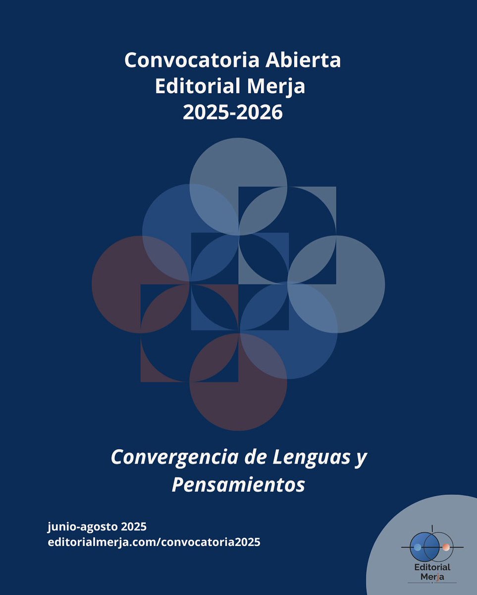EditorialMerja's tweet image. ¡Únete, síguenos, converge!  @EditorialMerja #editorial #PuertoRico #lingüística #literatura #pensamiento