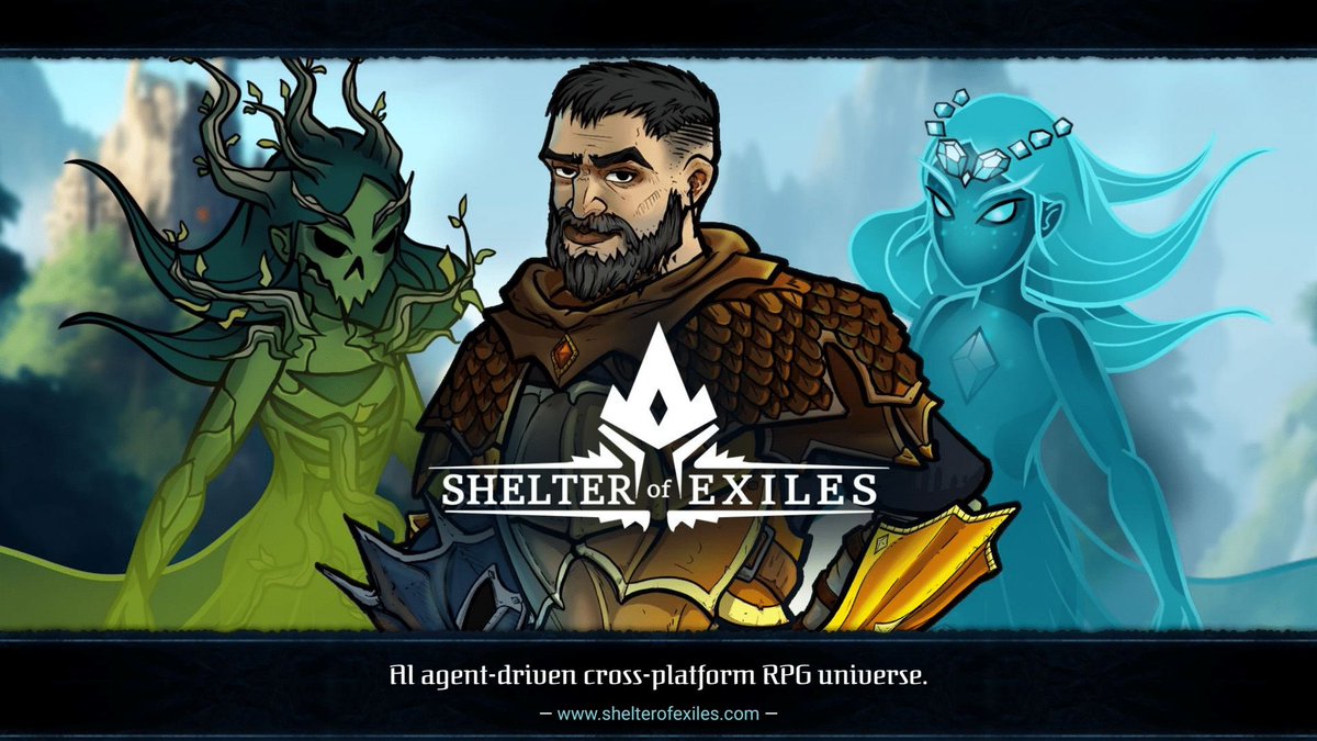 Nadine (@cryptonadine) on Twitter photo I've scouped a decent bag of $SOEX - <a href="/Play_SoE/">Shelter of Exiles</a> for the upcoming #Gamefi season ππ€
- It is an next-gen AI agent driven gameplay in the Shelter's Universe, app will be soon available on Google Play & AppStore
- The team is fully invested in this one with constant updates & I've scouped a decent bag of $SOEX - <a href="/Play_SoE/">Shelter of Exiles</a> for the upcoming #Gamefi season ππ€
- It is an next-gen AI agent driven gameplay in the Shelter's Universe, app will be soon available on Google Play & AppStore
- The team is fully invested in this one with constant updates &