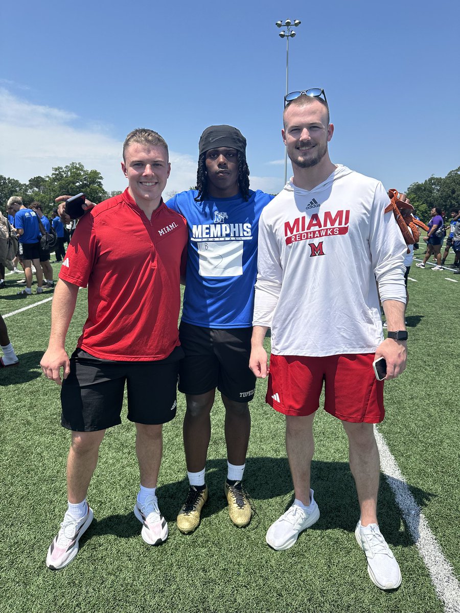 Kaiden Buchanan (@kaiden_buchanan) on Twitter photo After a great camp and conversation with <a href="/drew15martin/">Drew Martin</a> & <a href="/andrew_mctighe/">Andrew Mctighe</a> I am blessed to receive my 7th offer from Miami of Ohio <a href="/MiamiOHFootball/">Miami Football</a> <a href="/ThardiN1235/">Ty Hardin</a> <a href="/JordanInTheSip/">Jordan Graham</a> <a href="/DYoung386/">Daniel Young</a> <a href="/TupFB/">Tupelo High Football</a>
<a href="/ChadSimmons_/">ChadSimmons</a> <a href="/coach_hadac/">Coach Isaac</a>
<a href="/5StarFBRecruits/">5 Star Football Recruiting</a> <a href="/DemetricDWarren/">Demetric D. Warren</a>
<a href="/samspiegs/">Sam Spiegelman</a> <a href="/adamgorney/">Adam Gorney</a> After a great camp and conversation with <a href="/drew15martin/">Drew Martin</a> & <a href="/andrew_mctighe/">Andrew Mctighe</a> I am blessed to receive my 7th offer from Miami of Ohio <a href="/MiamiOHFootball/">Miami Football</a> <a href="/ThardiN1235/">Ty Hardin</a> <a href="/JordanInTheSip/">Jordan Graham</a> <a href="/DYoung386/">Daniel Young</a> <a href="/TupFB/">Tupelo High Football</a>
<a href="/ChadSimmons_/">ChadSimmons</a> <a href="/coach_hadac/">Coach Isaac</a>
<a href="/5StarFBRecruits/">5 Star Football Recruiting</a> <a href="/DemetricDWarren/">Demetric D. Warren</a>
<a href="/samspiegs/">Sam Spiegelman</a> <a href="/adamgorney/">Adam Gorney</a>