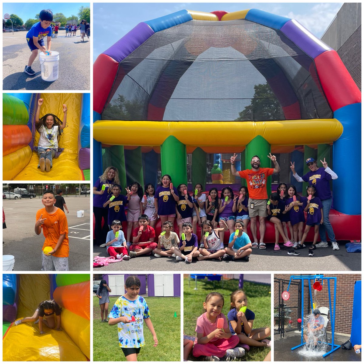 Our Field was fueled with popsicles, giggles, water, and bubbles! Thank you to all our volunteers, the PTO, and Mr Seno for an excellent way to finish off the school year! #TogetherAsOne