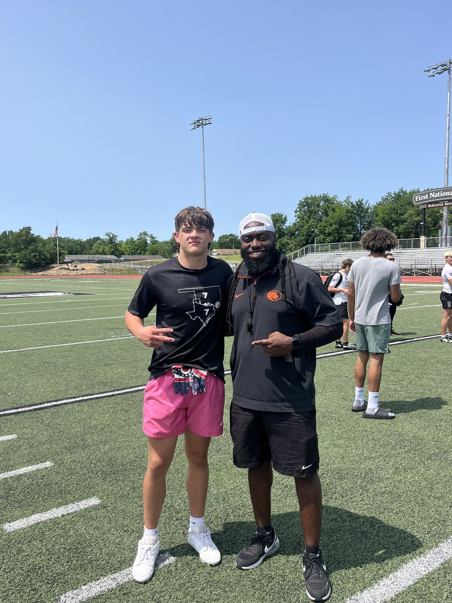Thank you for a great camp <a href="/ECUTigersFB/">ECU Tigers Football</a> and <a href="/CoachIngramECU/">Michael Ingram</a> for the instruction!  <a href="/CoachBVOdom/">Coach Broderic Odom M.Ed.</a> <a href="/seancooper_C4/">Sean Cooper</a> <a href="/C4SportOklahoma/">C4 SportsPerformance</a>
