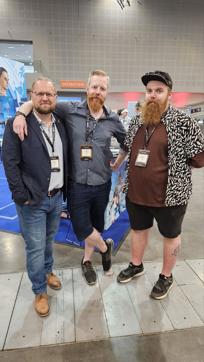 sir_doenny's tweet photo. Some memories from @GameAccessConf in 2024, @Elwetana & @SirTobi28 from @WarhorseStudios, CEO from @AshborneGames ( #KCD2 DLC) & indie dev @KUBIGames dev of #shadows1428 & @MrJiriMoravek from @GamePress_cz. GA2025 hapenning this week. https://t.co/nbWJuITPAd