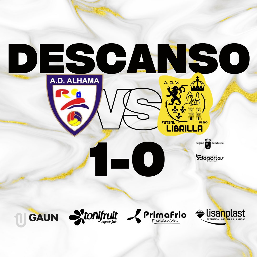 🔛 20’ | 1️⃣-0️⃣ | Descanso. Ventaja mínima para los locales.

SÍ SE PUEDE, ¡TOCA REMONTAR! 🧠

#SomosLibrilla 💛 #EternamenteCati