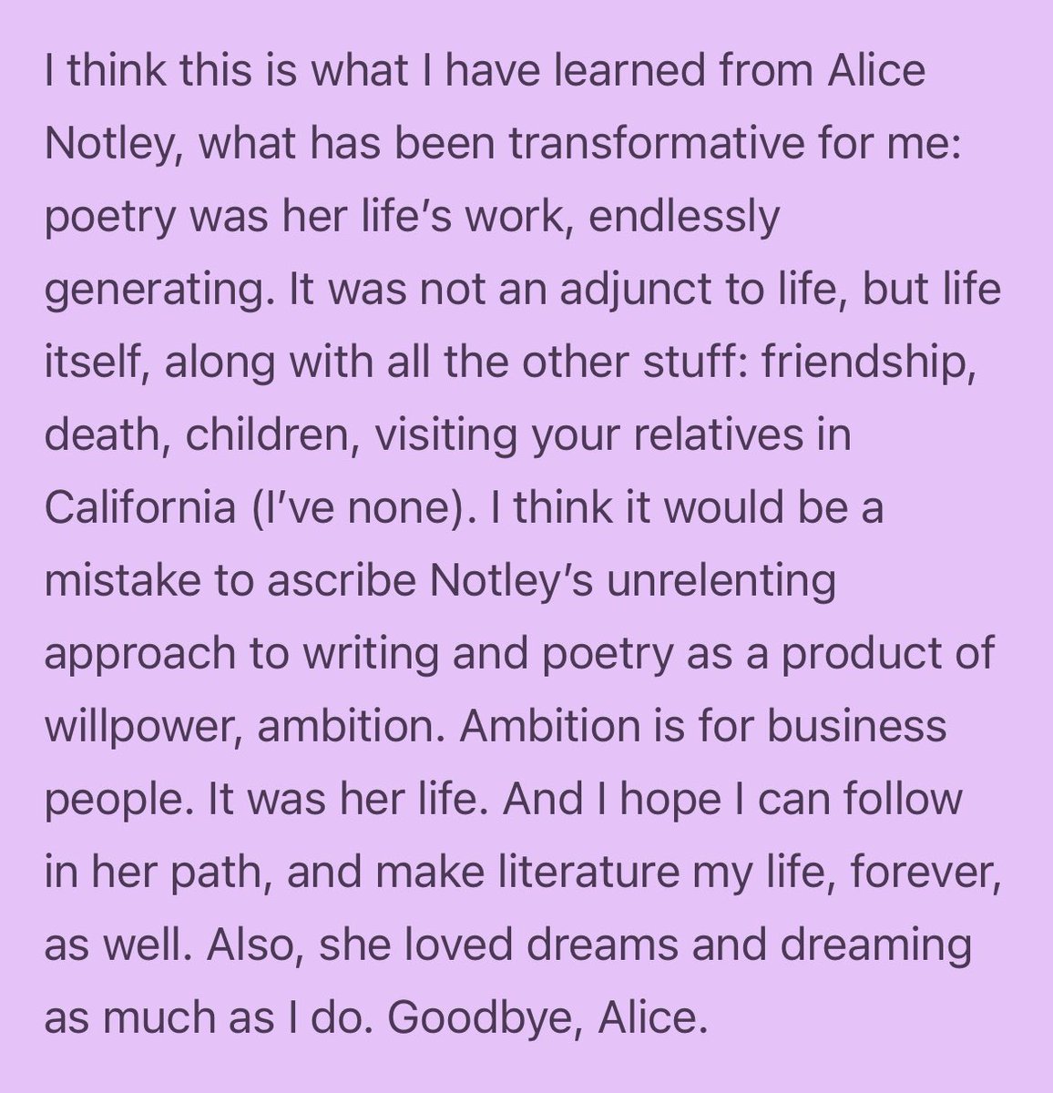 wrote a little note on alice notley for zona motel: zonamotel.substack.com/p/tribute-what…