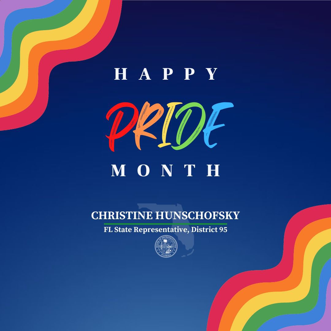 RepHunschofsky's tweet image. Today is the beginning of Pride month, which we recognize because no one should fear for their safety, the legality of their marriage, or anything else because of who they love.