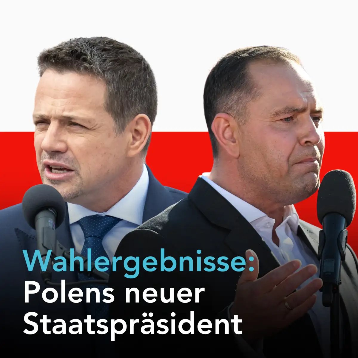 🔴 Heute #Livestream  ab 20:45 Uhr: #Polen wählt einen neuen Staatspräsidenten ! 
Die Entscheidung fällt zwischen dem liberalkonservativen Warschauer Oberbürgermeister Rafal #Trzaskowski2025 und seinem Kontrahenten Karol #nawrocki #PiS ⤵️
youtube.com/post/UgkxBtsKM…